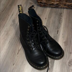 Dr. Martens Black Combat Boots